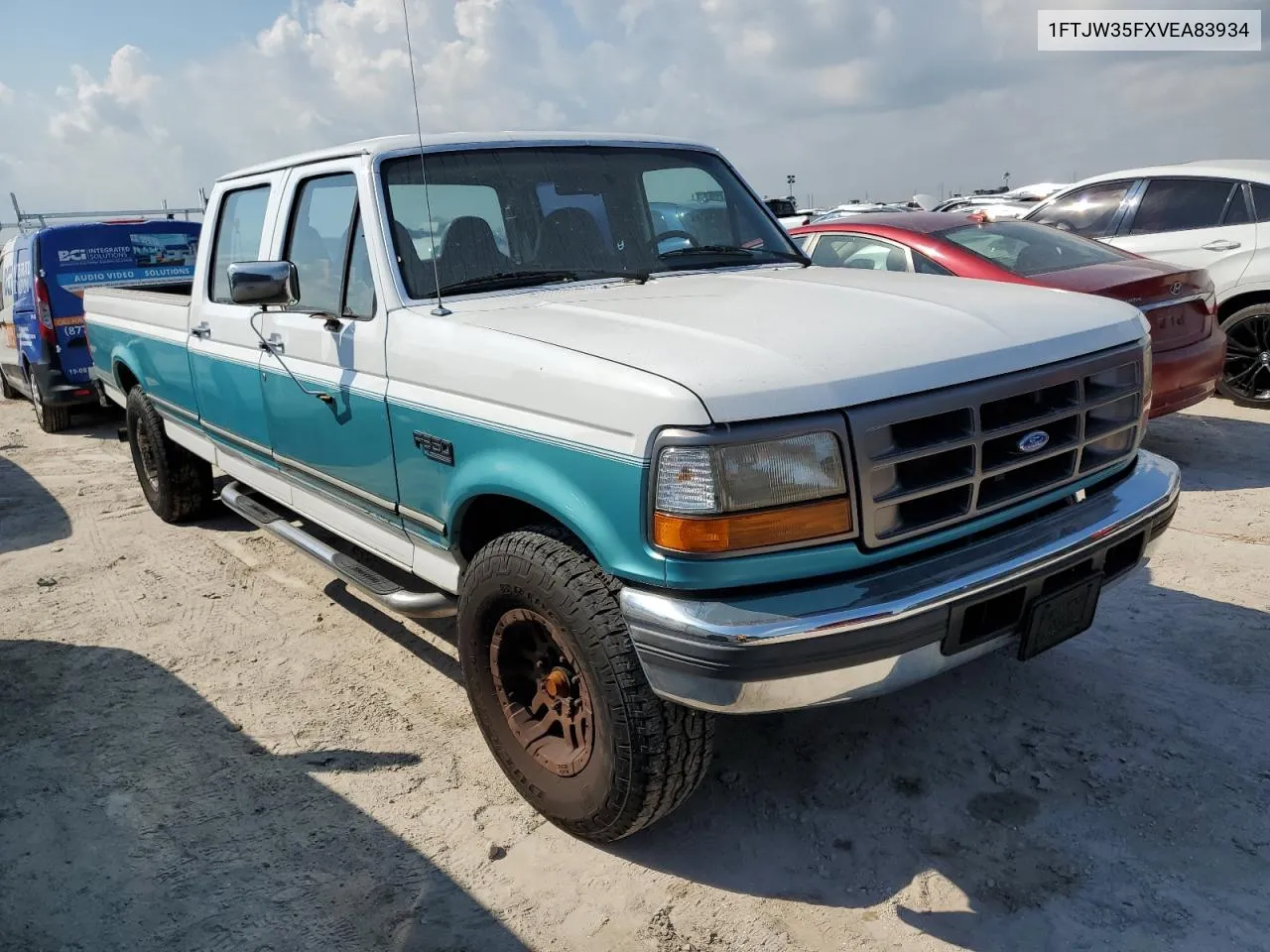 1997 Ford F350 VIN: 1FTJW35FXVEA83934 Lot: 74520574