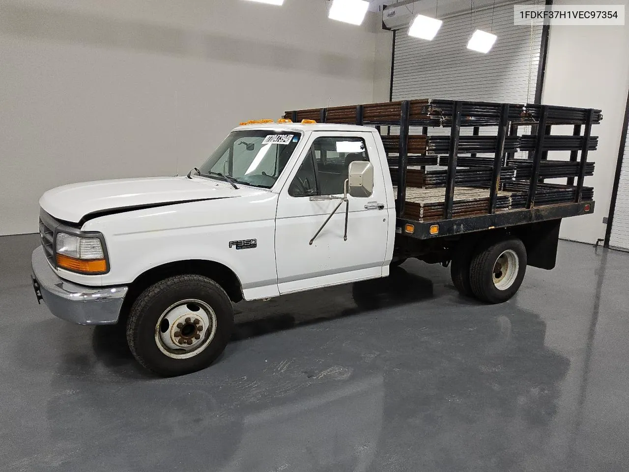 1997 Ford F350 VIN: 1FDKF37H1VEC97354 Lot: 77047394