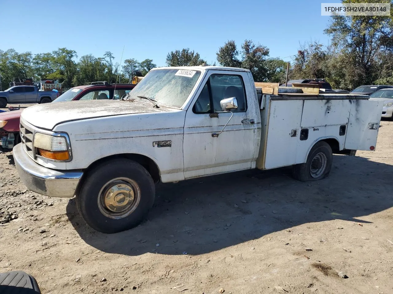 1997 Ford F350 VIN: 1FDHF35H2VEA80148 Lot: 78999754