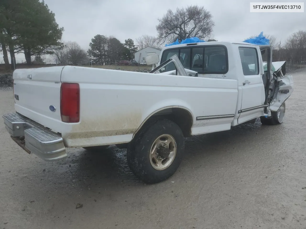 1997 Ford F350 VIN: 1FTJW35F4VEC13710 Lot: 80017743