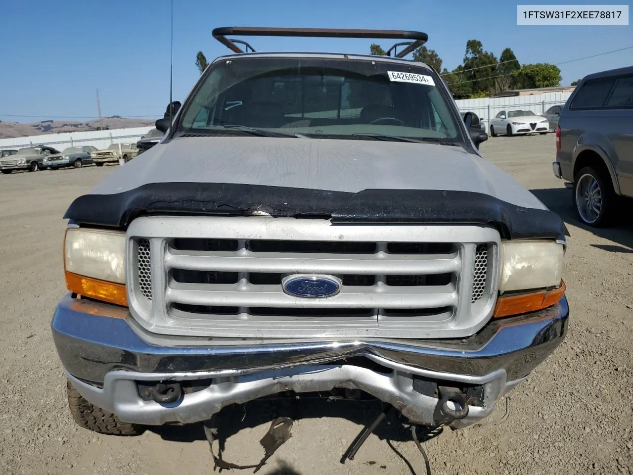 1999 Ford F350 Srw Super Duty VIN: 1FTSW31F2XEE78817 Lot: 64269534