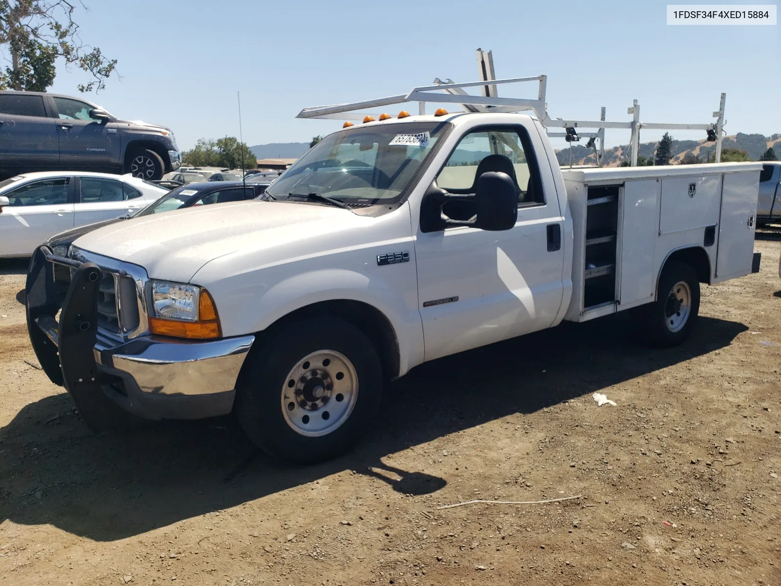 1999 Ford F350 Srw Super Duty VIN: 1FDSF34F4XED15884 Lot: 65783674