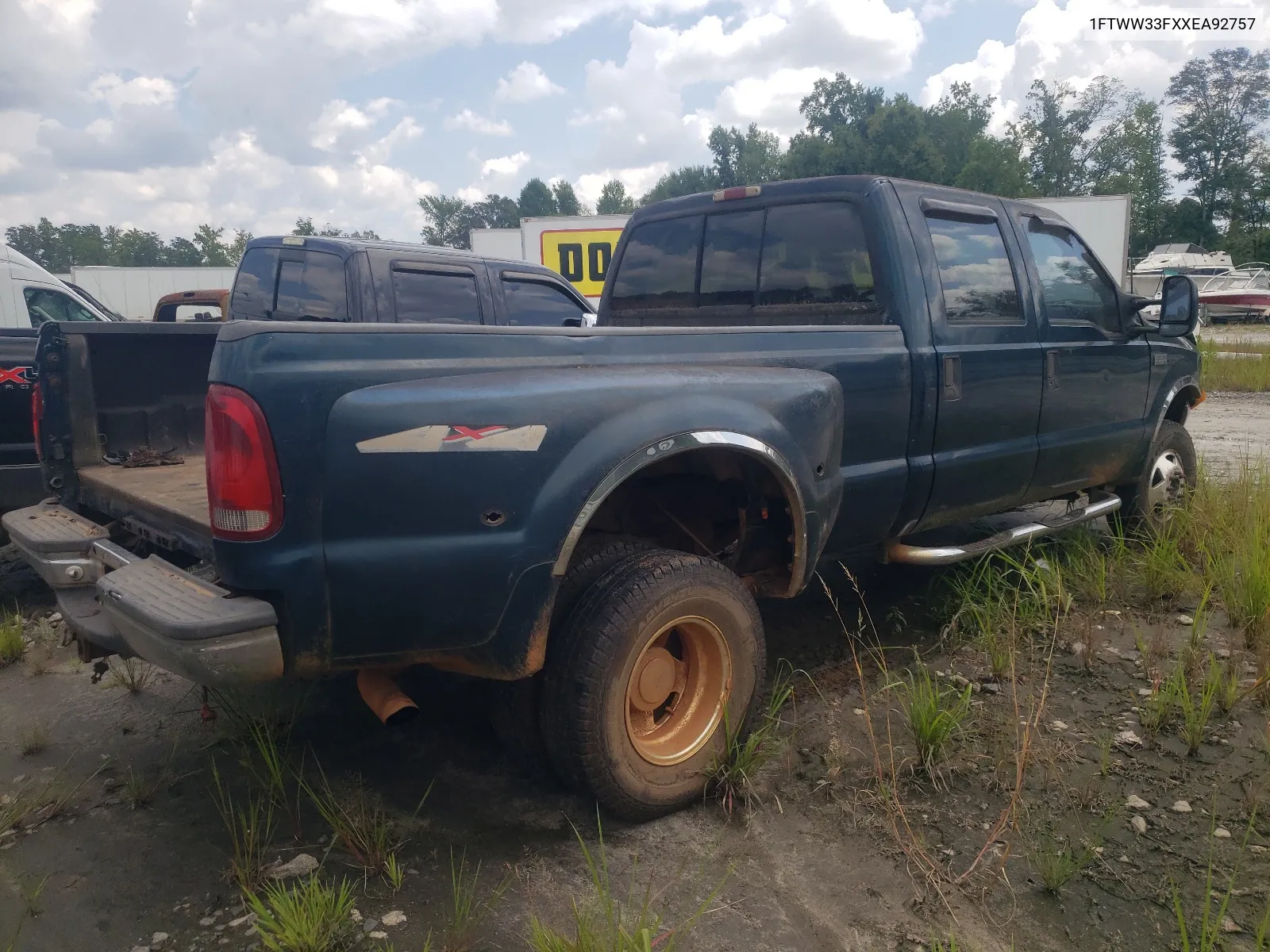 1999 Ford F350 Super Duty VIN: 1FTWW33FXXEA92757 Lot: 67022234