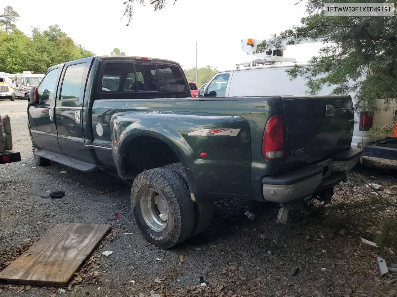 1999 Ford F350 Super Duty VIN: 1FTWW33F1XED49191 Lot: 68640004