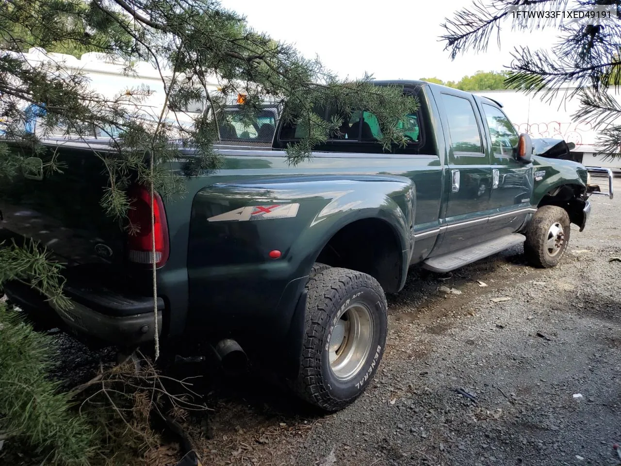 1999 Ford F350 Super Duty VIN: 1FTWW33F1XED49191 Lot: 68640004