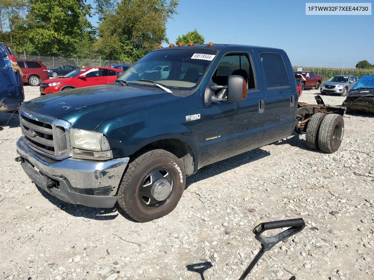 1999 Ford F350 Super Duty VIN: 1FTWW32F7XEE44730 Lot: 69519544