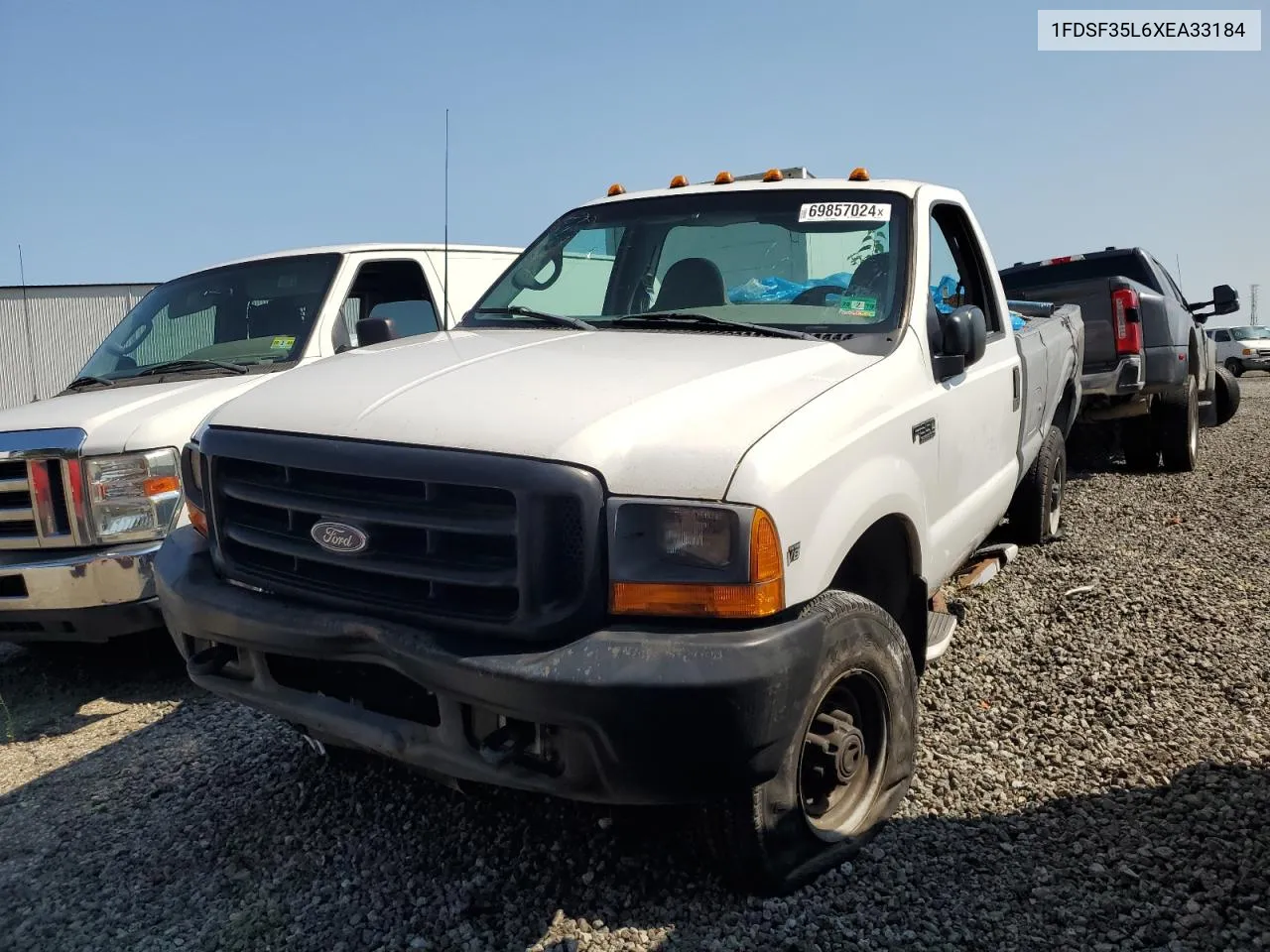 1999 Ford F350 Srw Super Duty VIN: 1FDSF35L6XEA33184 Lot: 69857024