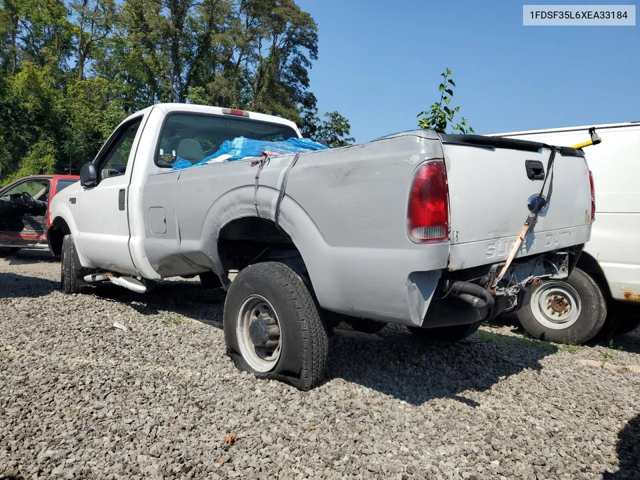 1999 Ford F350 Srw Super Duty VIN: 1FDSF35L6XEA33184 Lot: 69857024