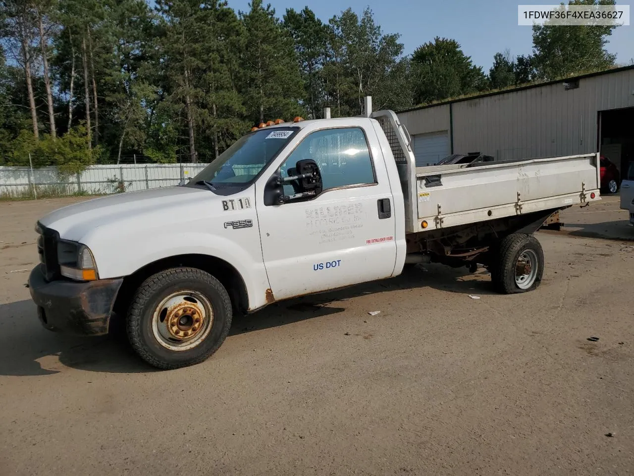 1999 Ford F350 Super Duty VIN: 1FDWF36F4XEA36627 Lot: 70499954