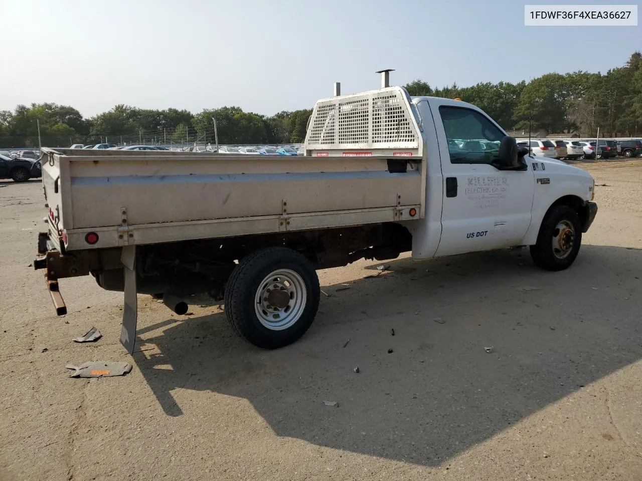 1999 Ford F350 Super Duty VIN: 1FDWF36F4XEA36627 Lot: 70499954