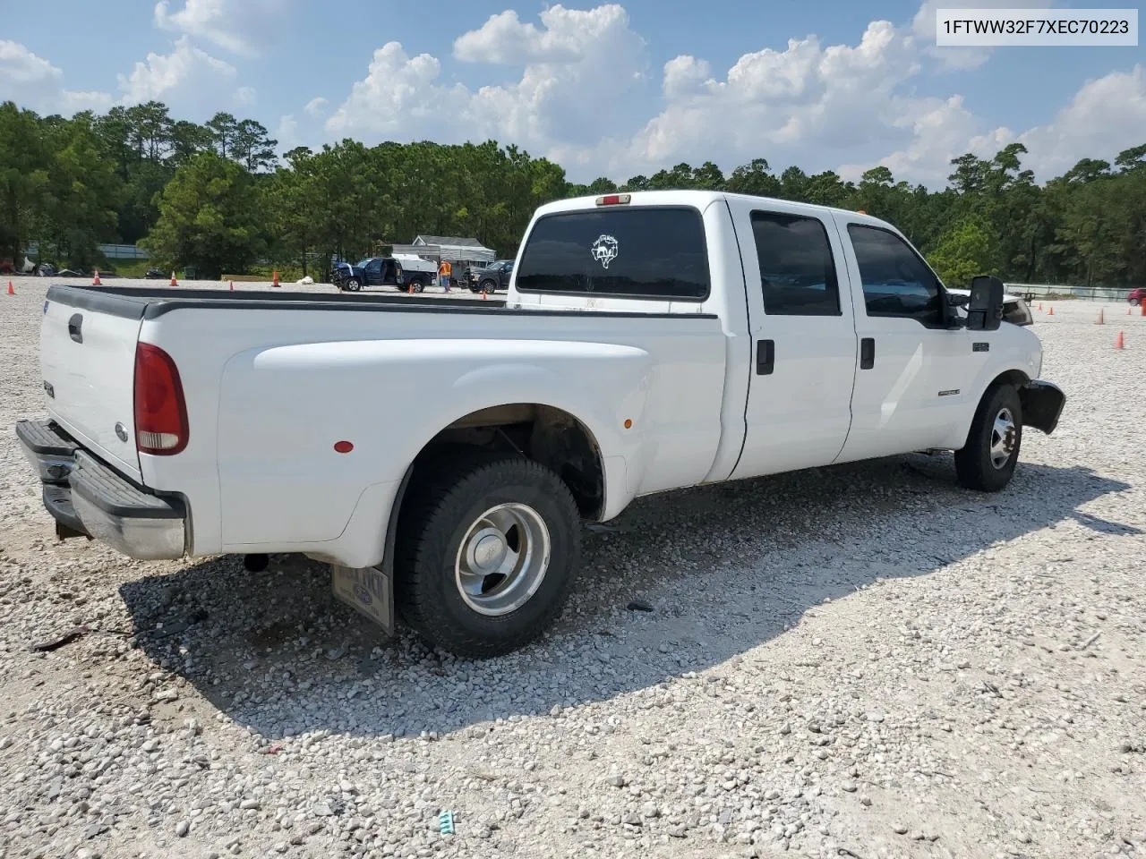 1999 Ford F350 Super Duty VIN: 1FTWW32F7XEC70223 Lot: 72064534