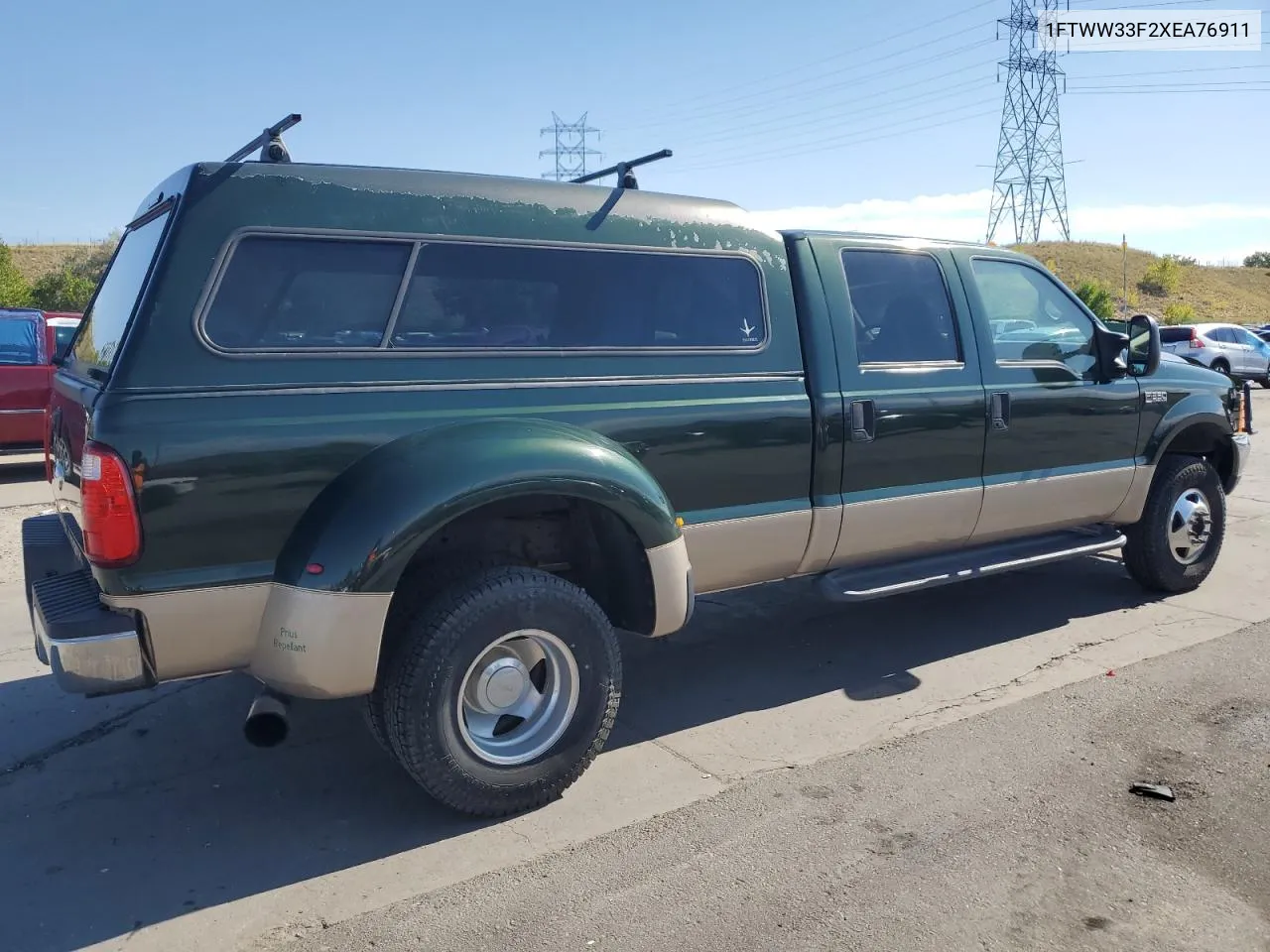 1999 Ford F350 Super Duty VIN: 1FTWW33F2XEA76911 Lot: 73225744