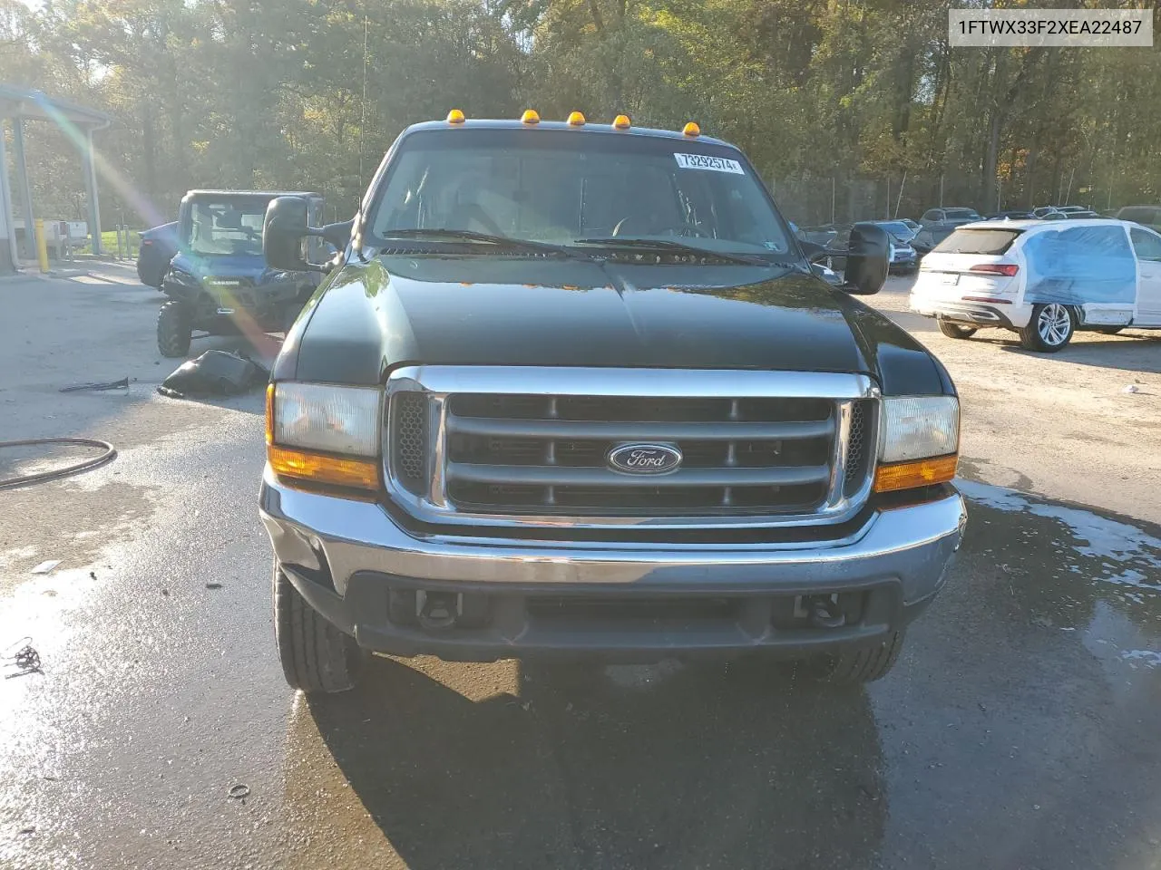 1999 Ford F350 Super Duty VIN: 1FTWX33F2XEA22487 Lot: 73292574