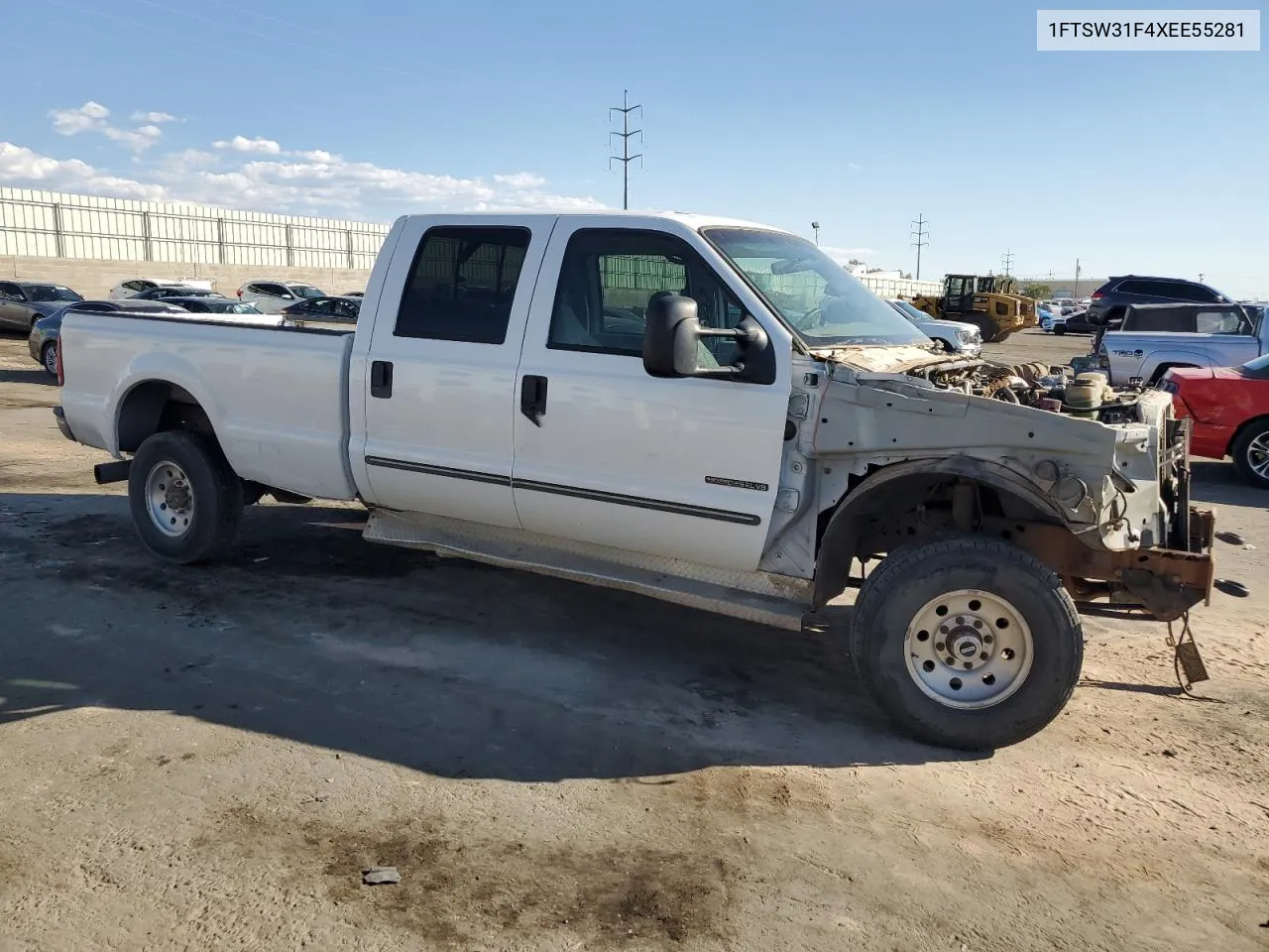 1999 Ford F350 Srw Super Duty VIN: 1FTSW31F4XEE55281 Lot: 73669114