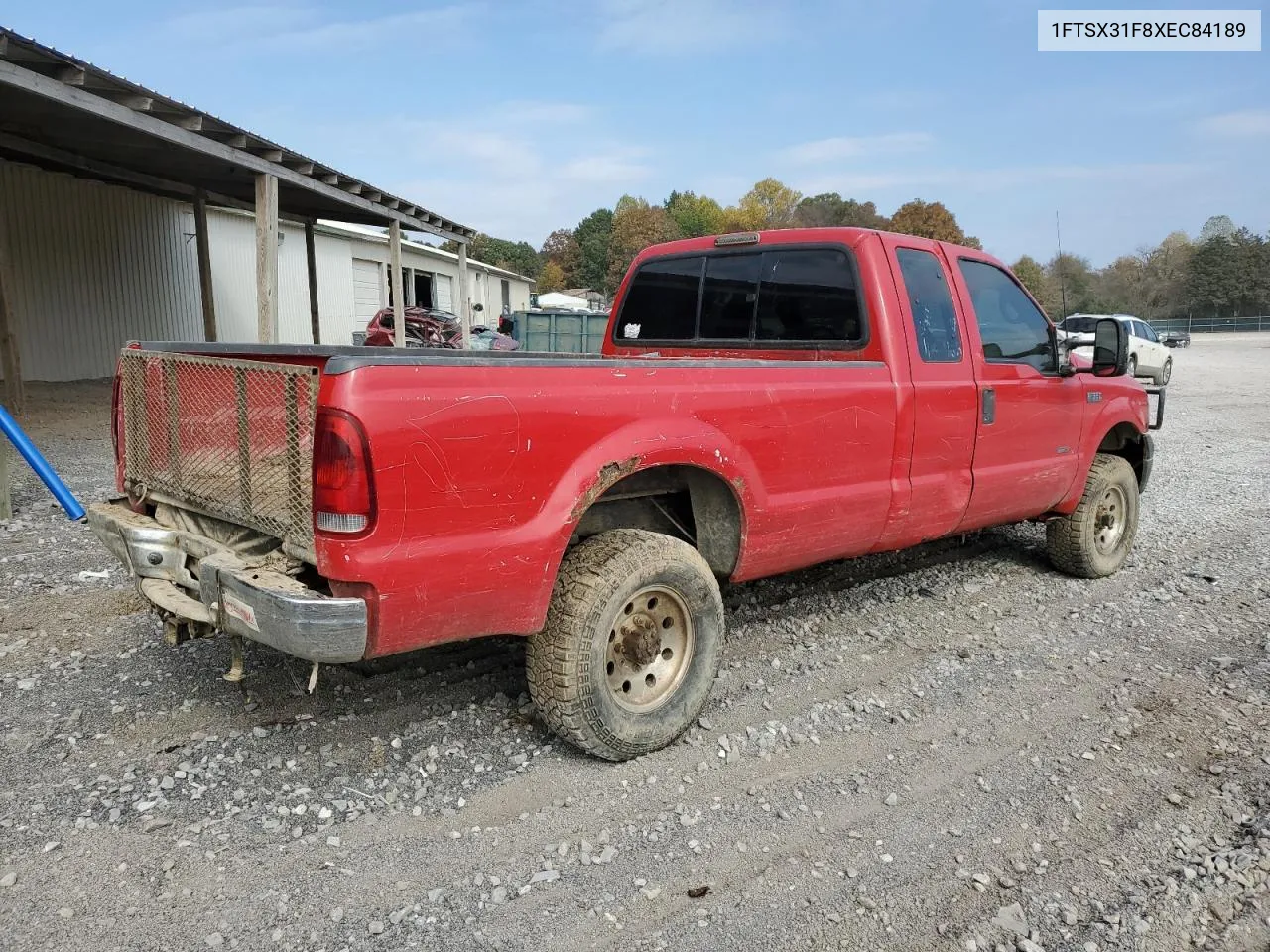 1999 Ford F350 Srw Super Duty VIN: 1FTSX31F8XEC84189 Lot: 74439914