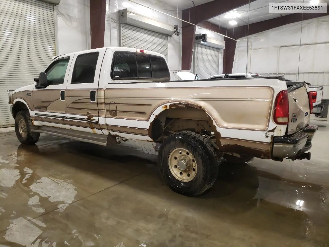 1999 Ford F350 Srw Super Duty VIN: 1FTSW31FXXEE53891 Lot: 75272914