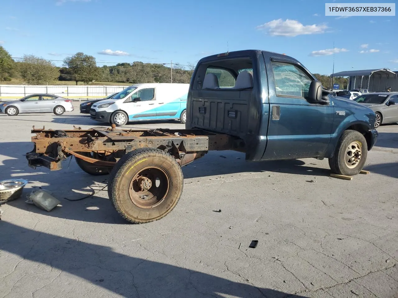 1999 Ford F350 Super Duty VIN: 1FDWF36S7XEB37366 Lot: 76576264