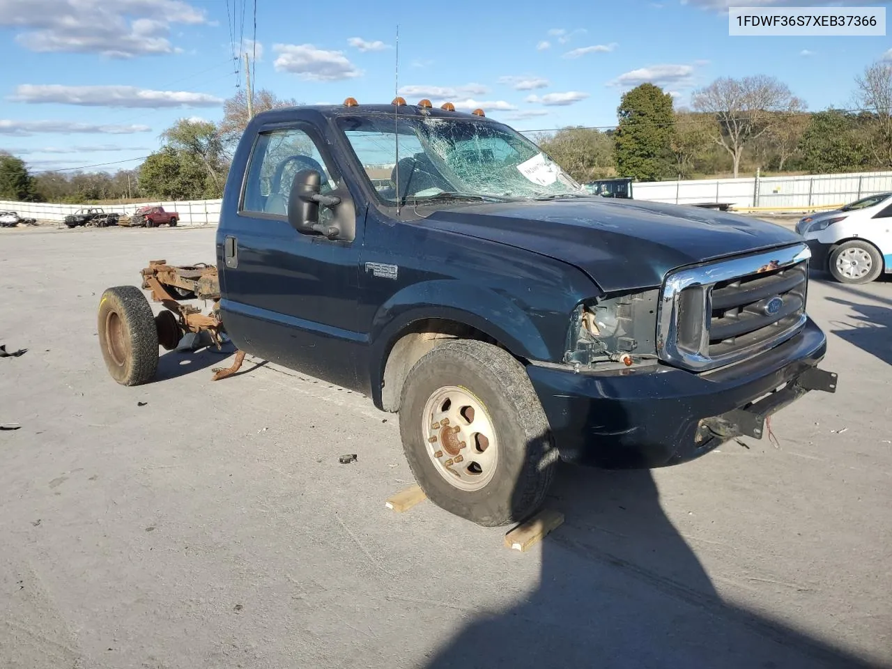 1999 Ford F350 Super Duty VIN: 1FDWF36S7XEB37366 Lot: 76576264