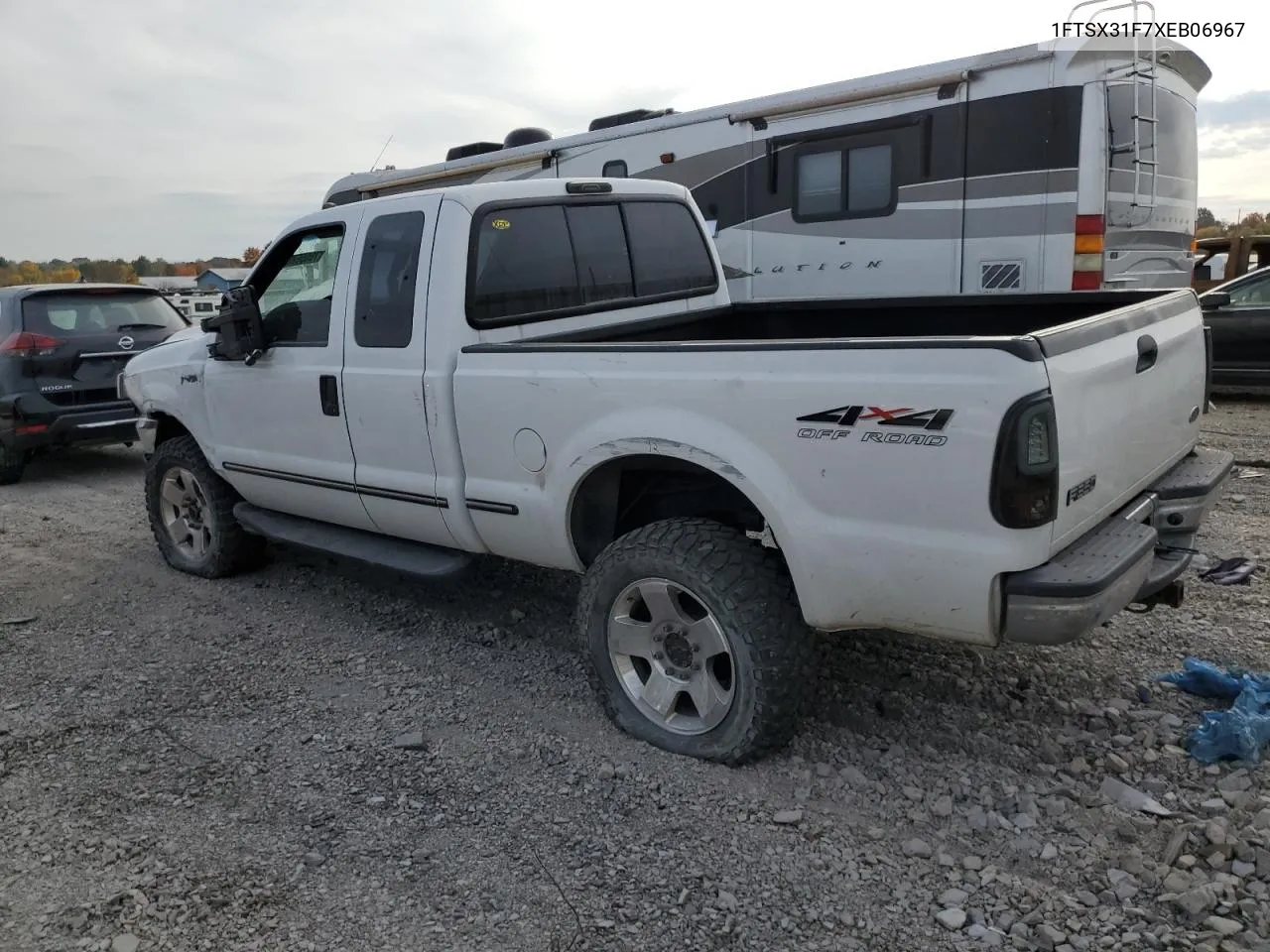 1999 Ford F350 Srw Super Duty VIN: 1FTSX31F7XEB06967 Lot: 76656764