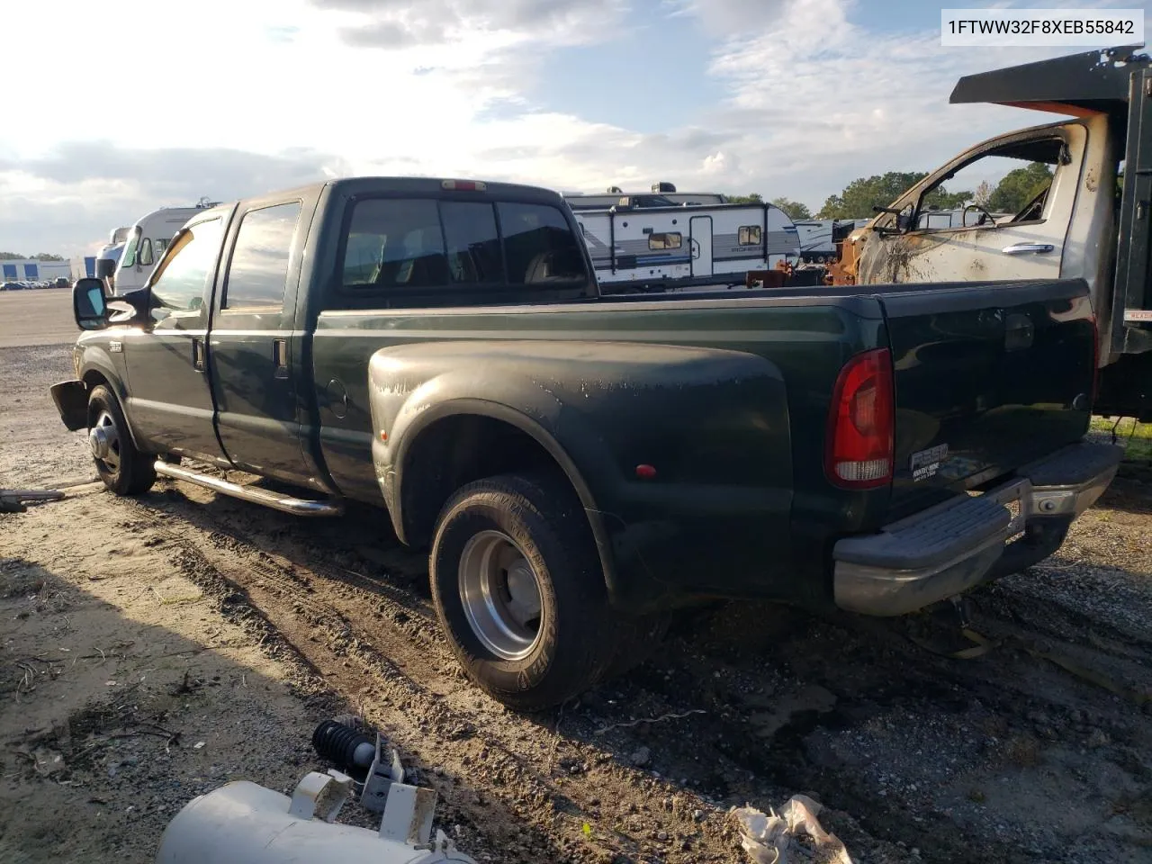 1999 Ford F350 Super Duty VIN: 1FTWW32F8XEB55842 Lot: 77008974