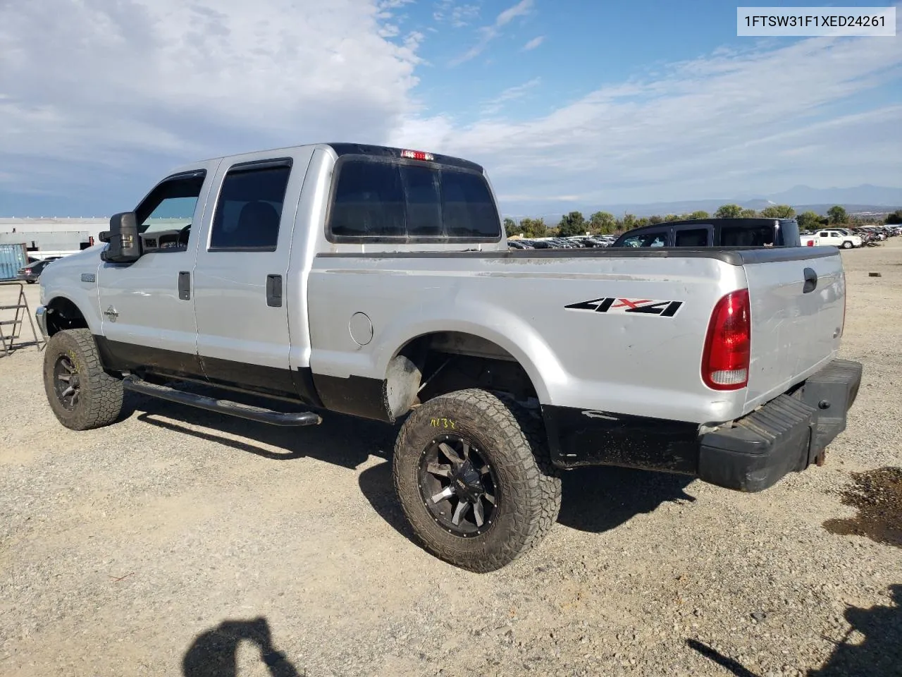 1999 Ford F350 Srw Super Duty VIN: 1FTSW31F1XED24261 Lot: 77626024