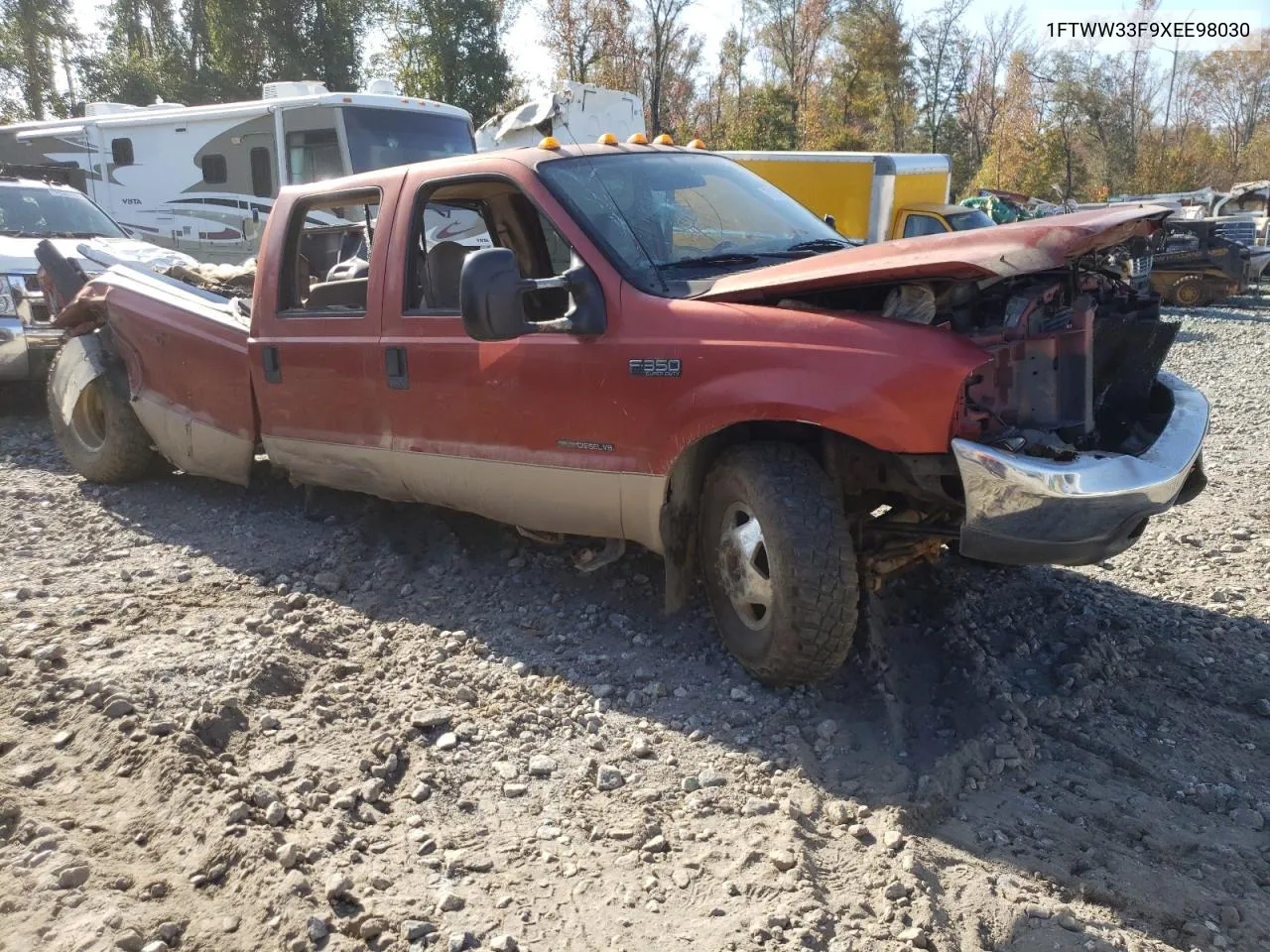 1999 Ford F350 Super Duty VIN: 1FTWW33F9XEE98030 Lot: 78125734