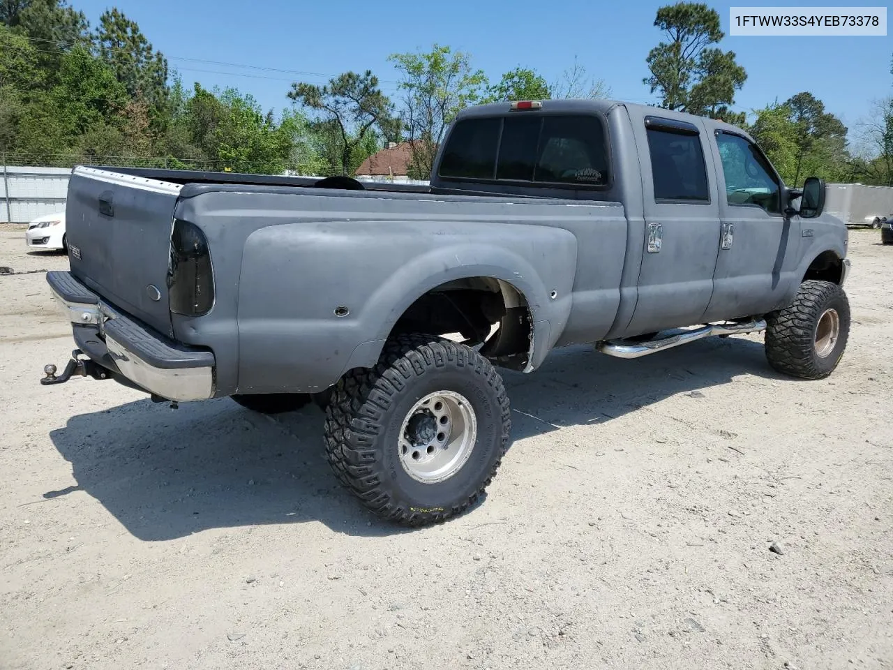 1FTWW33S4YEB73378 2000 Ford F350 Super Duty