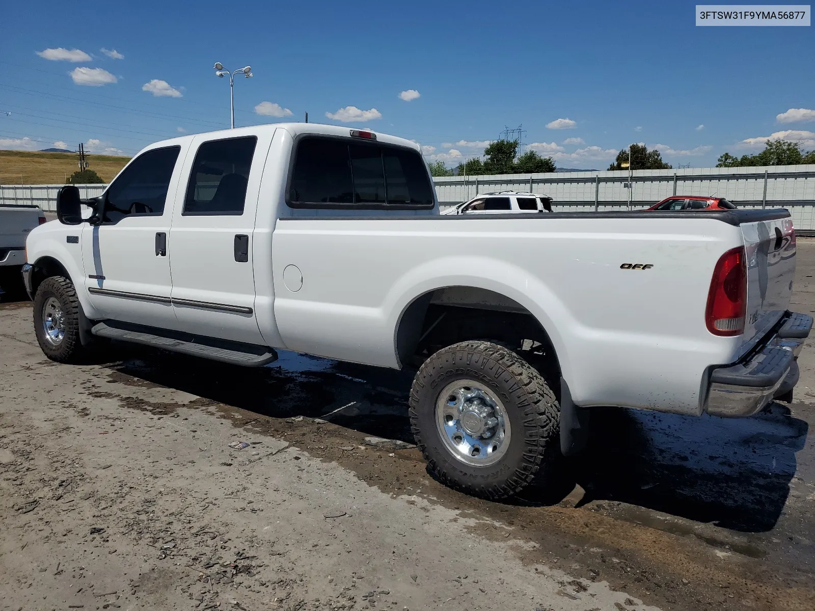 2000 Ford F350 Srw Super Duty VIN: 3FTSW31F9YMA56877 Lot: 62733624