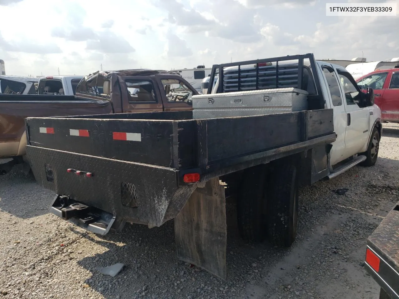 2000 Ford F350 Super Duty VIN: 1FTWX32F3YEB33309 Lot: 63624554