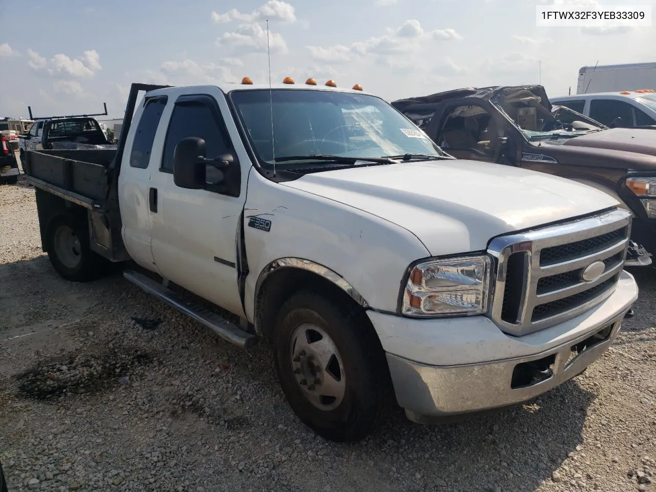 2000 Ford F350 Super Duty VIN: 1FTWX32F3YEB33309 Lot: 63624554