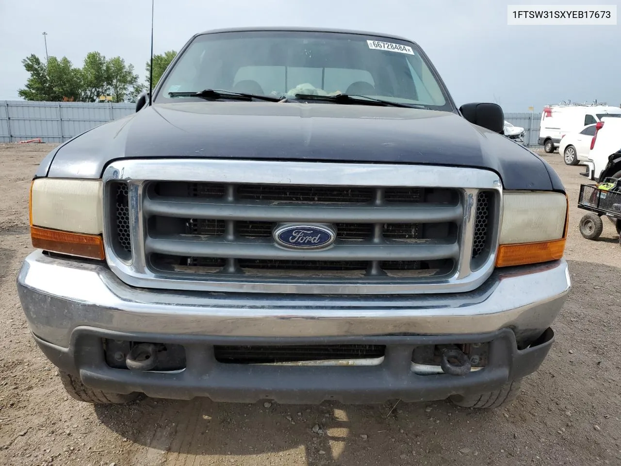 2000 Ford F350 Srw Super Duty VIN: 1FTSW31SXYEB17673 Lot: 66728484