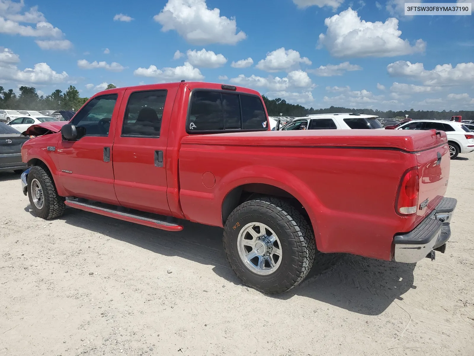 2000 Ford F350 Srw Super Duty VIN: 3FTSW30F8YMA37190 Lot: 67695694