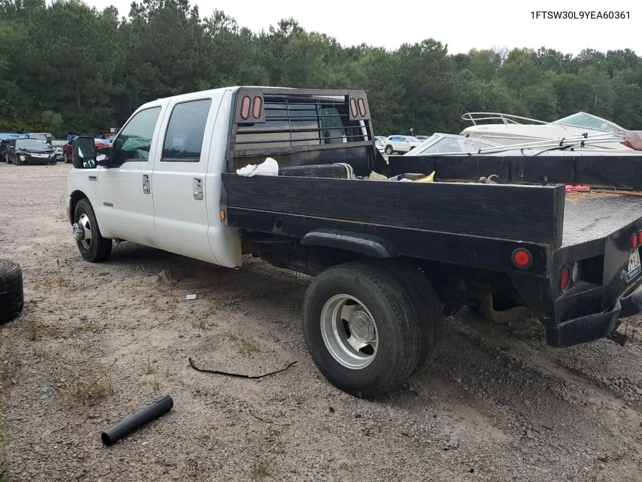 2000 Ford F350 Srw Super Duty VIN: 1FTSW30L9YEA60361 Lot: 72927294