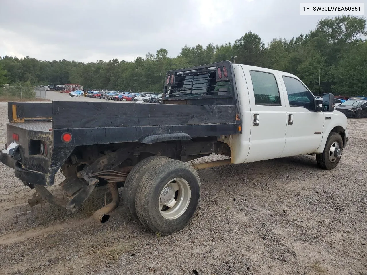 2000 Ford F350 Srw Super Duty VIN: 1FTSW30L9YEA60361 Lot: 72927294