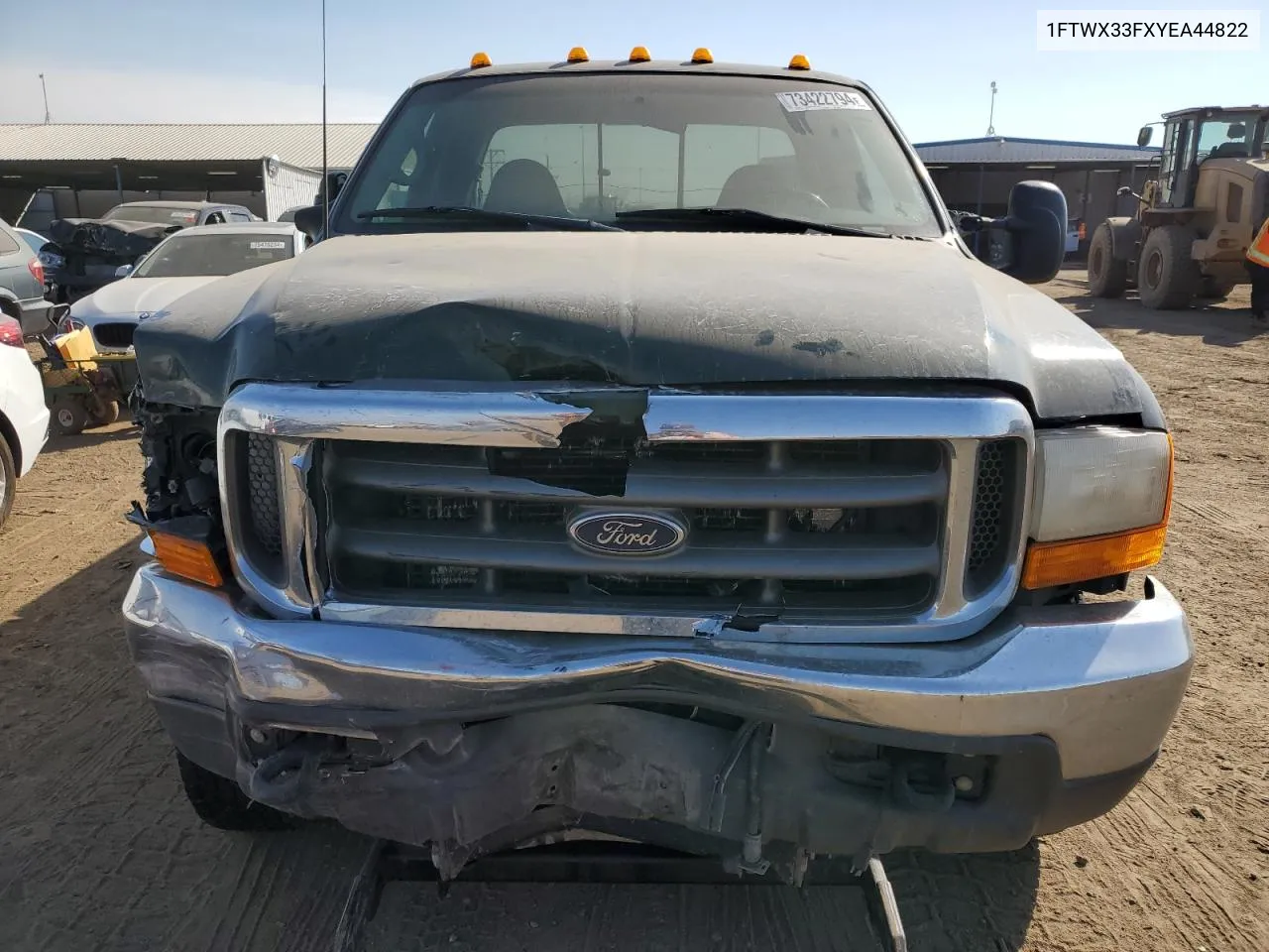 2000 Ford F350 Super Duty VIN: 1FTWX33FXYEA44822 Lot: 73422794