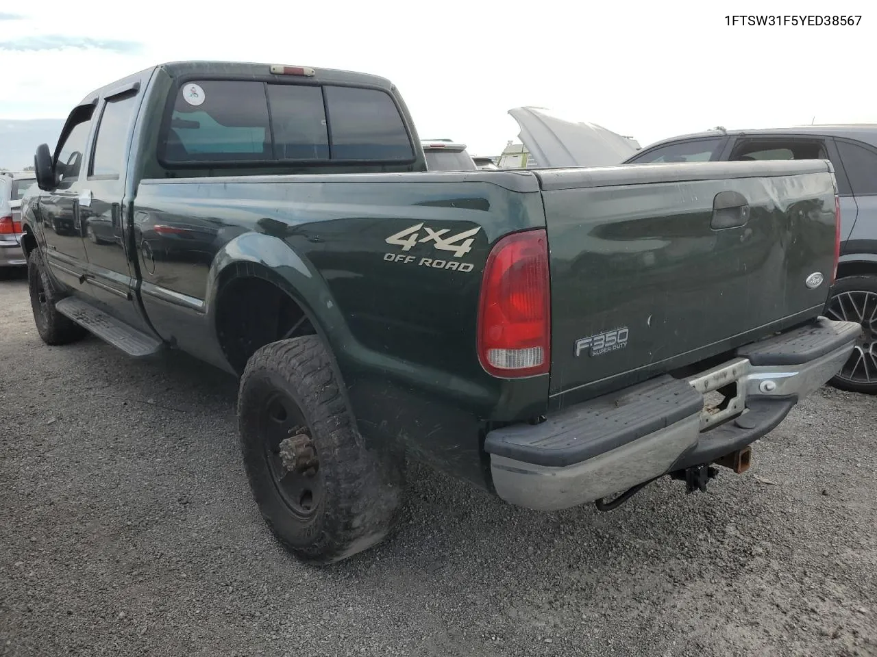 2000 Ford F350 Srw Super Duty VIN: 1FTSW31F5YED38567 Lot: 74583084