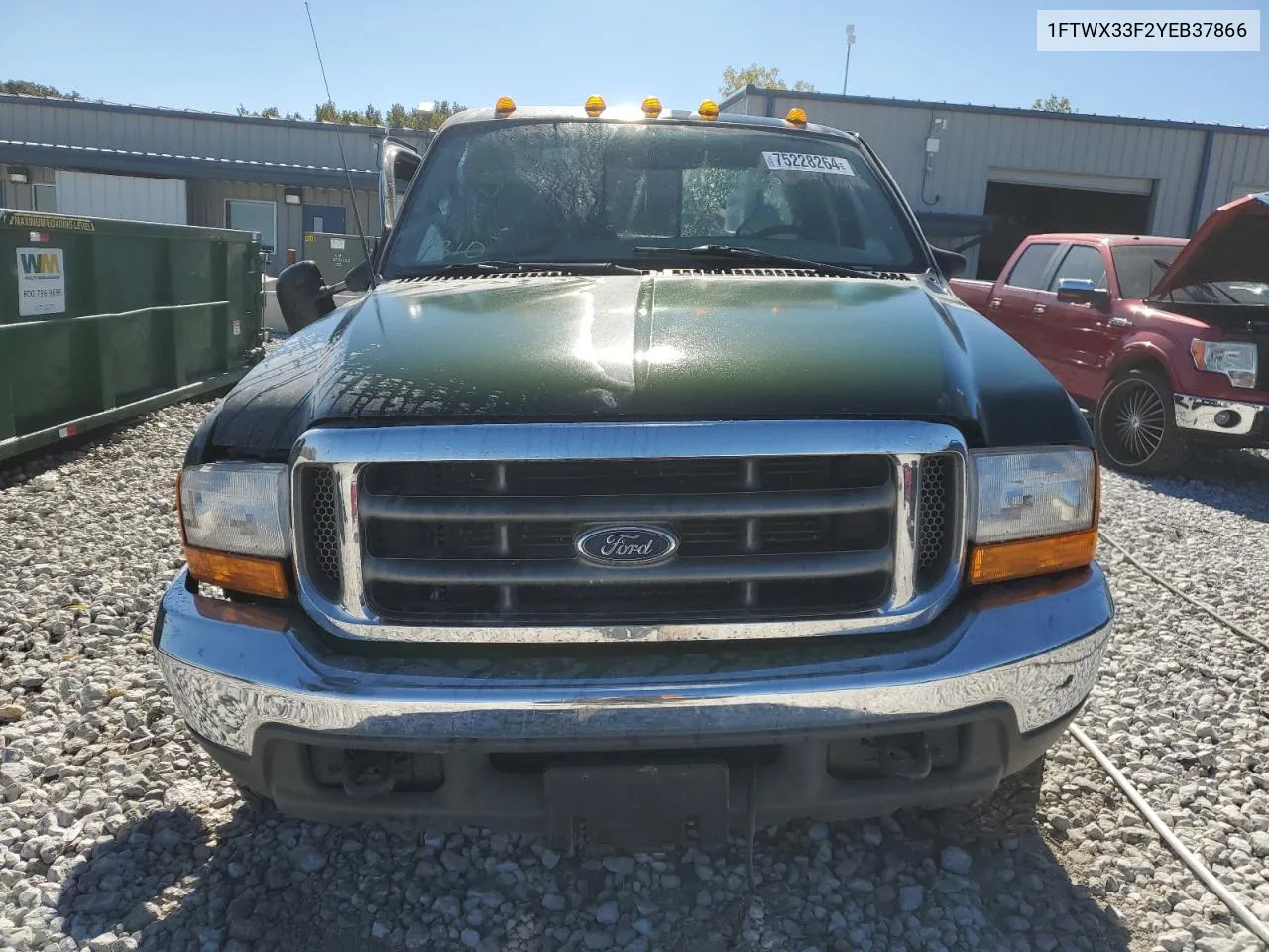 2000 Ford F350 Super Duty VIN: 1FTWX33F2YEB37866 Lot: 75228264