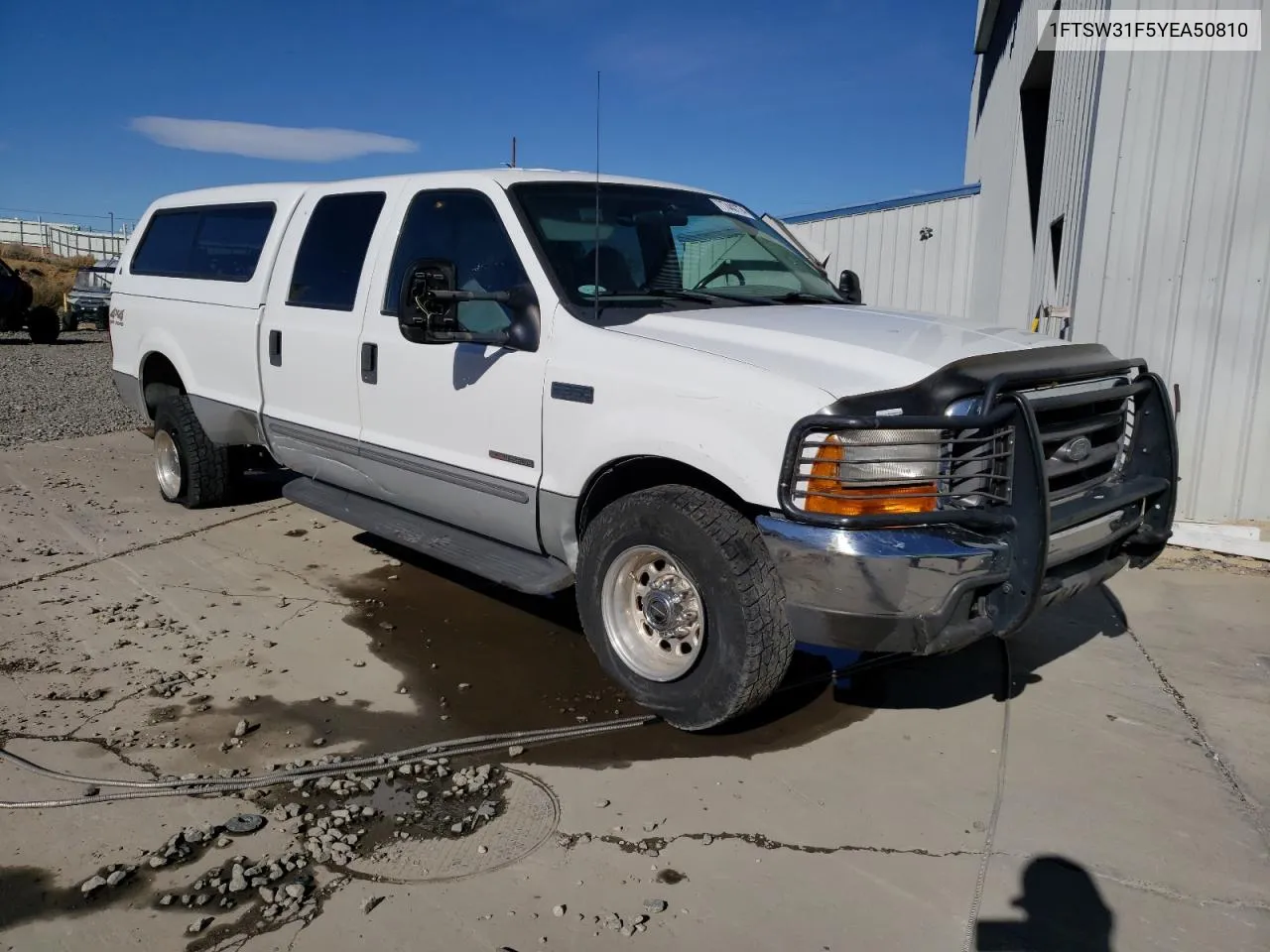 2000 Ford F350 Srw Super Duty VIN: 1FTSW31F5YEA50810 Lot: 77443774