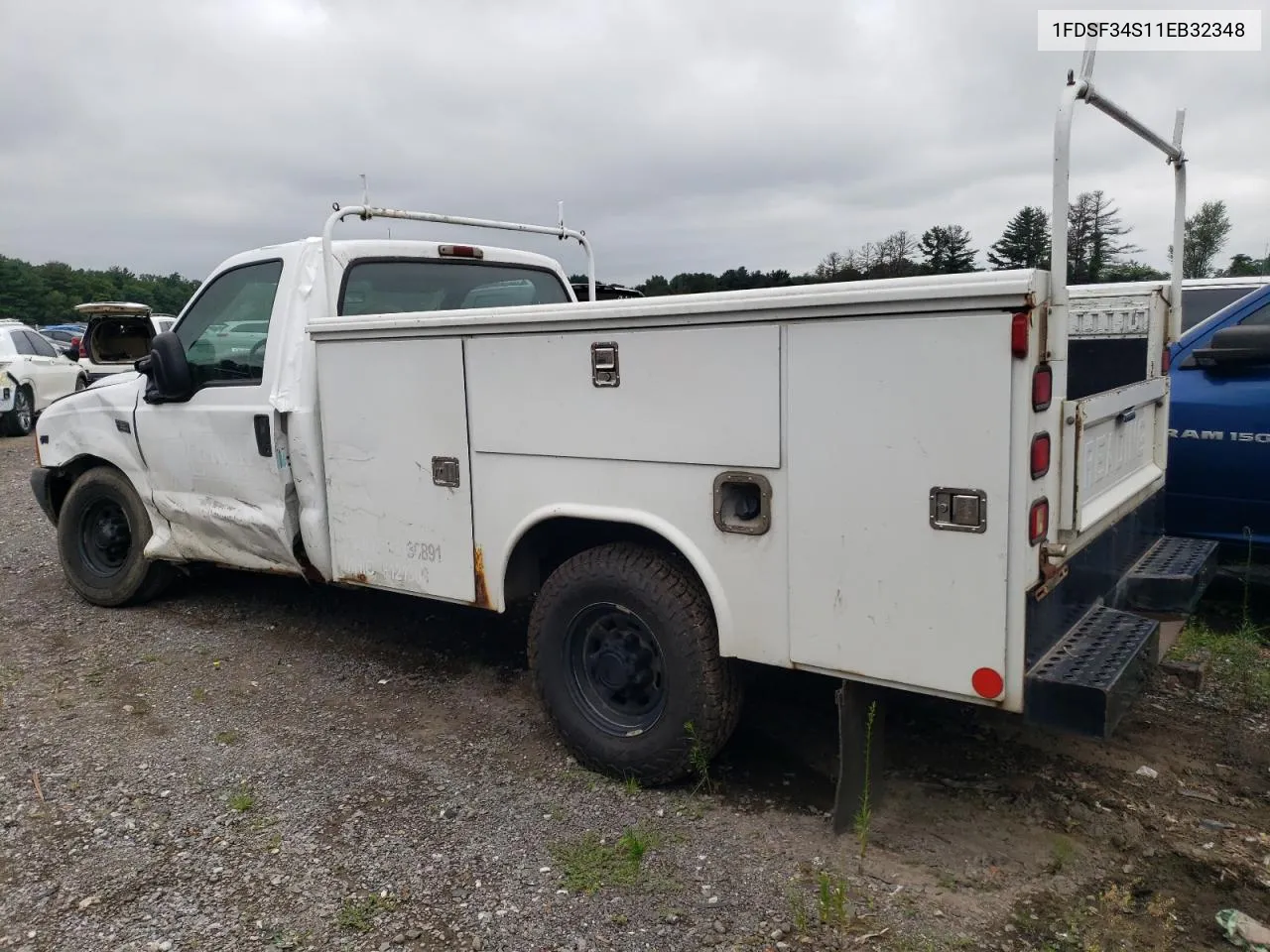 2001 Ford F350 Srw Super Duty VIN: 1FDSF34S11EB32348 Lot: 63082374