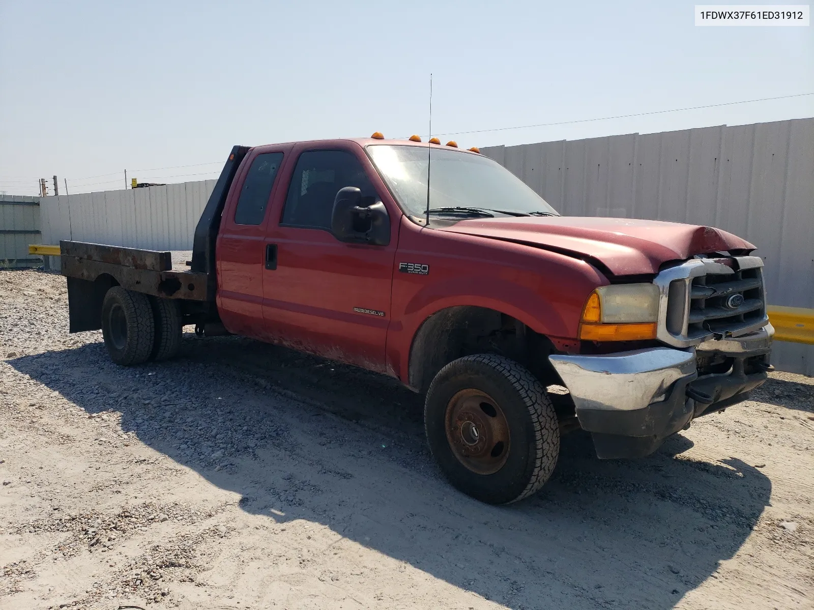 1FDWX37F61ED31912 2001 Ford F350 Super Duty