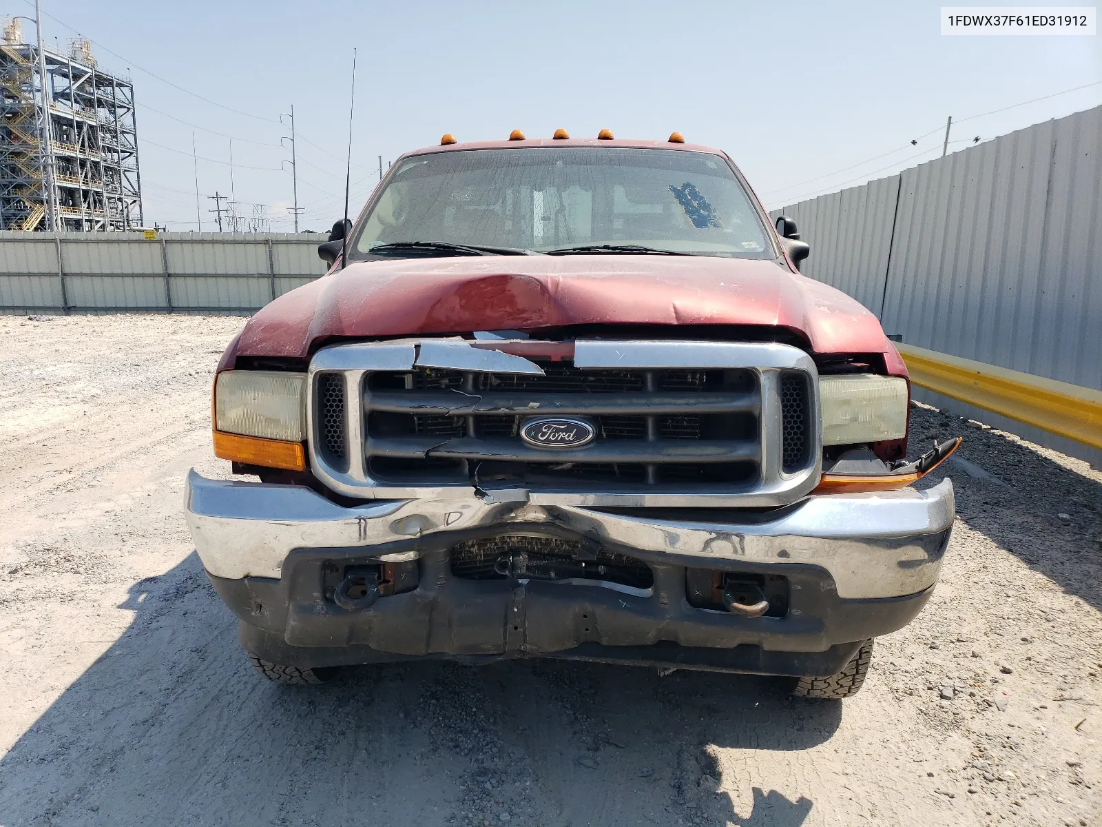 2001 Ford F350 Super Duty VIN: 1FDWX37F61ED31912 Lot: 65902824