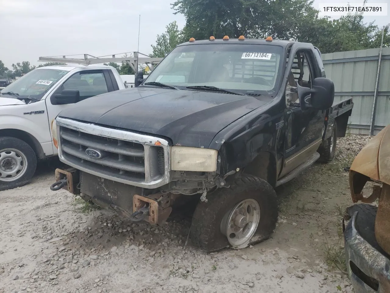 2001 Ford F350 Srw Super Duty VIN: 1FTSX31F71EA57891 Lot: 66713184