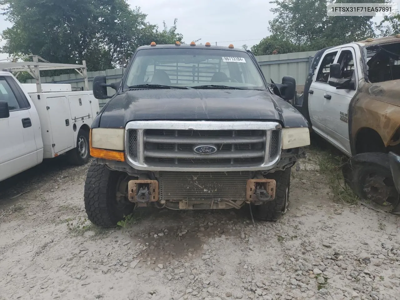 2001 Ford F350 Srw Super Duty VIN: 1FTSX31F71EA57891 Lot: 66713184