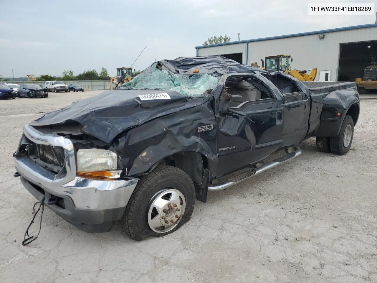 2001 Ford F350 Super Duty VIN: 1FTWW33F41EB18289 Lot: 66983474