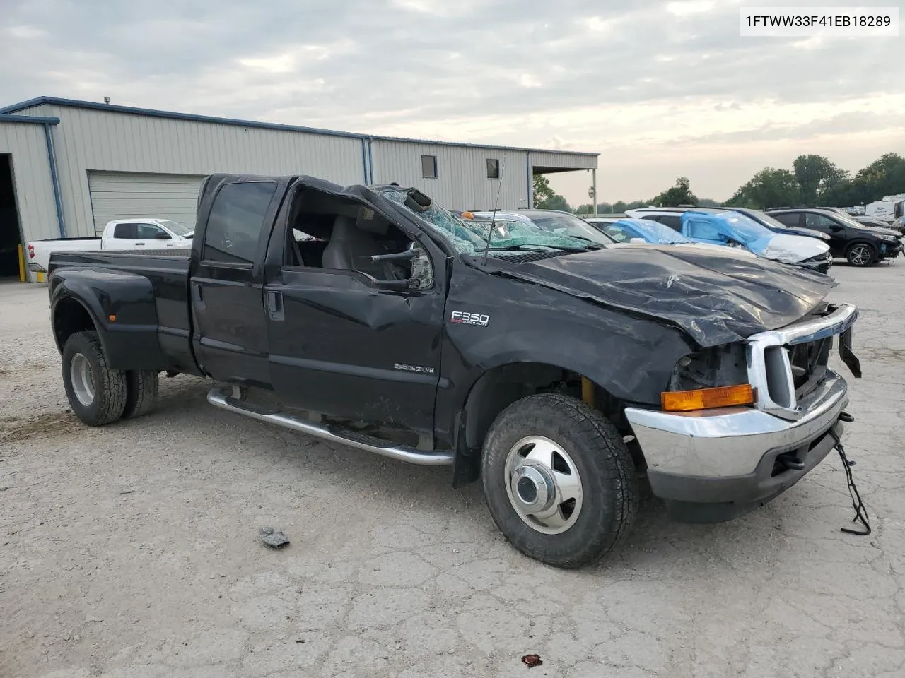 2001 Ford F350 Super Duty VIN: 1FTWW33F41EB18289 Lot: 66983474