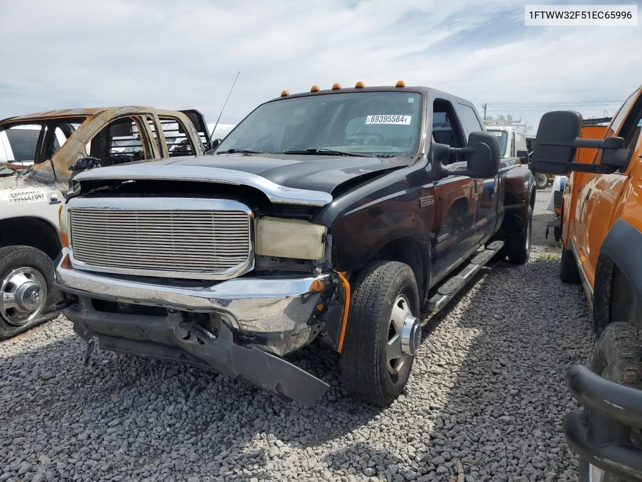 2001 Ford F350 Super Duty VIN: 1FTWW32F51EC65996 Lot: 69395584