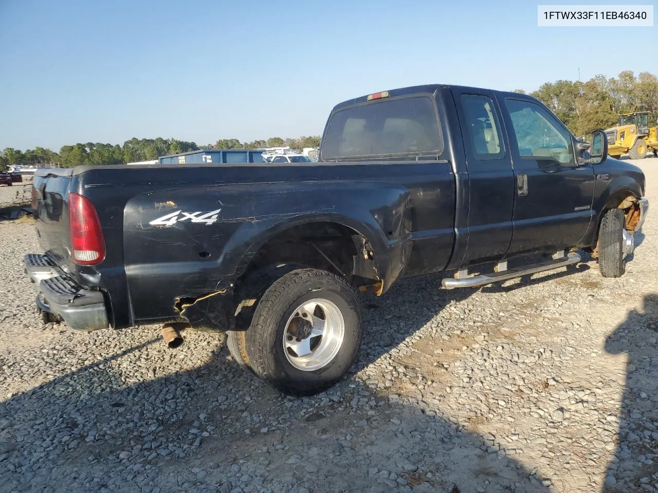 2001 Ford F350 Super Duty VIN: 1FTWX33F11EB46340 Lot: 74265584