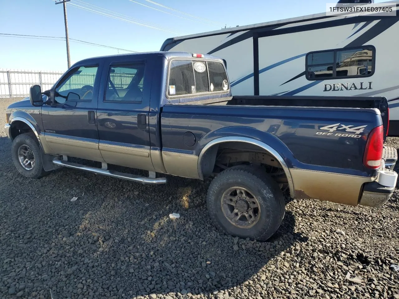 2001 Ford F350 Srw Super Duty VIN: 1FTSW31FX1ED37405 Lot: 74329264