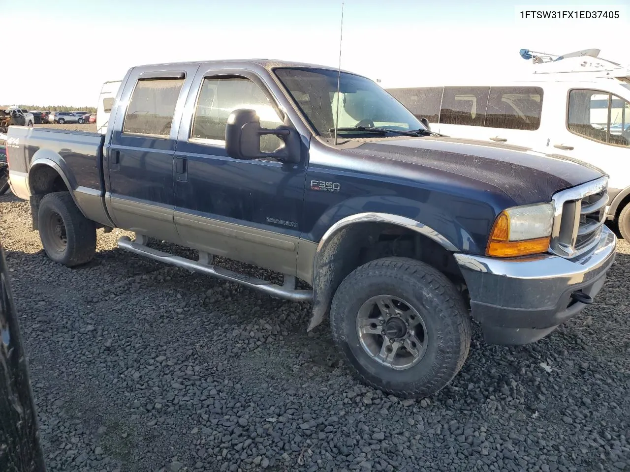 2001 Ford F350 Srw Super Duty VIN: 1FTSW31FX1ED37405 Lot: 74329264