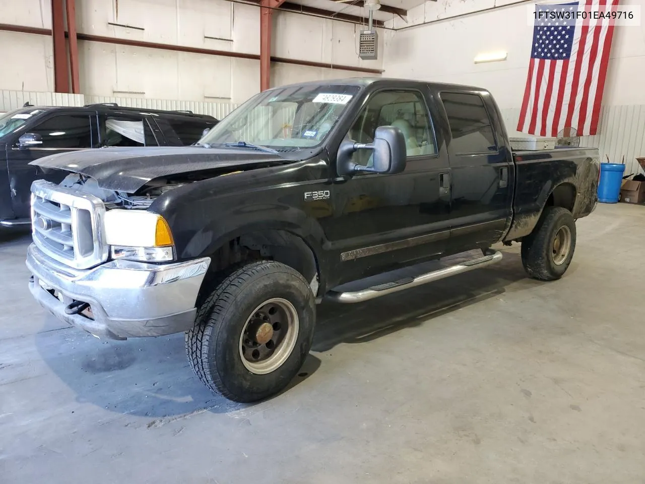 2001 Ford F350 Srw Super Duty VIN: 1FTSW31F01EA49716 Lot: 74929384